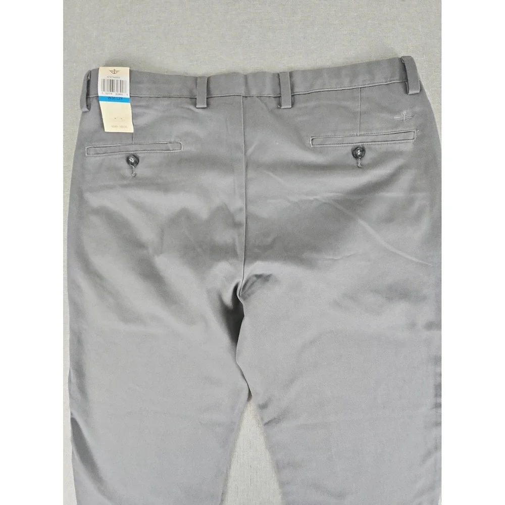 NWT Dockers Easy Khaki Slim Fit Men's 36x29 Office Stretch Gray City Minimalist